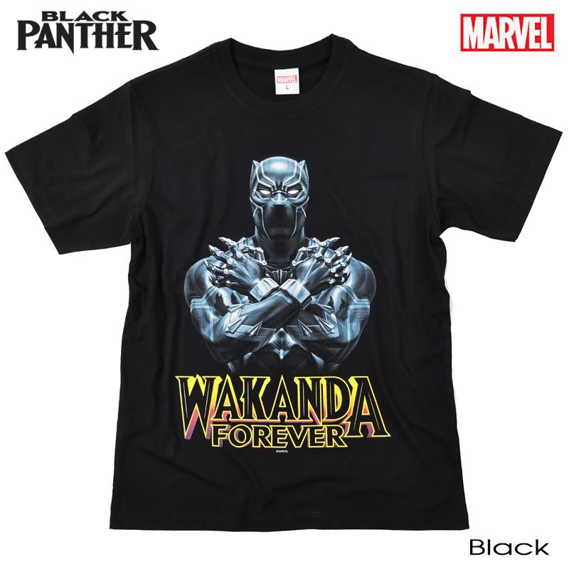 MARVEL（マーベル） ブラックパンサー Tシャツ メンズ 半袖 レディース