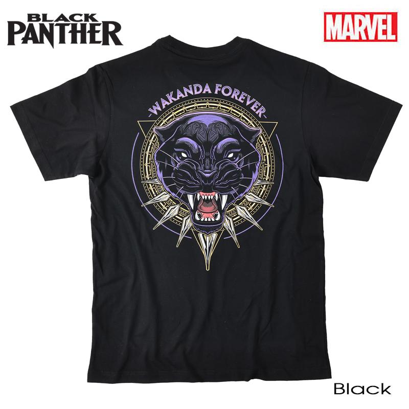 MARVEL（マーベル） ブラックパンサー Tシャツ メンズ 半袖 レディース