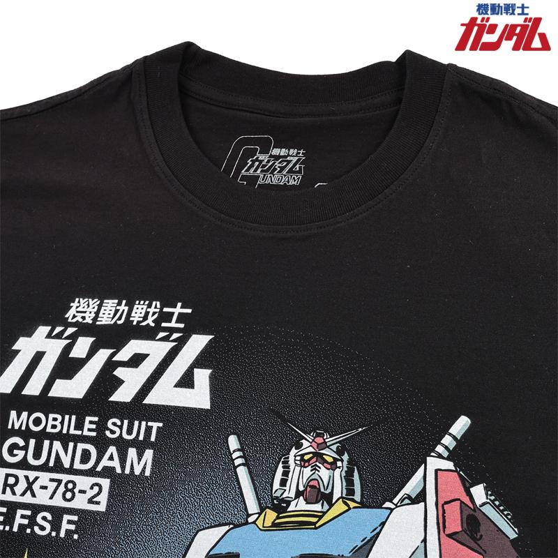 機動戦士ガンダム Tシャツ 半袖 RX-78-2 GUNDAM 地球防衛軍 機動戦士ガンダム Tシャツ 半袖 RX-78-2 GUNDAM 地球防衛軍