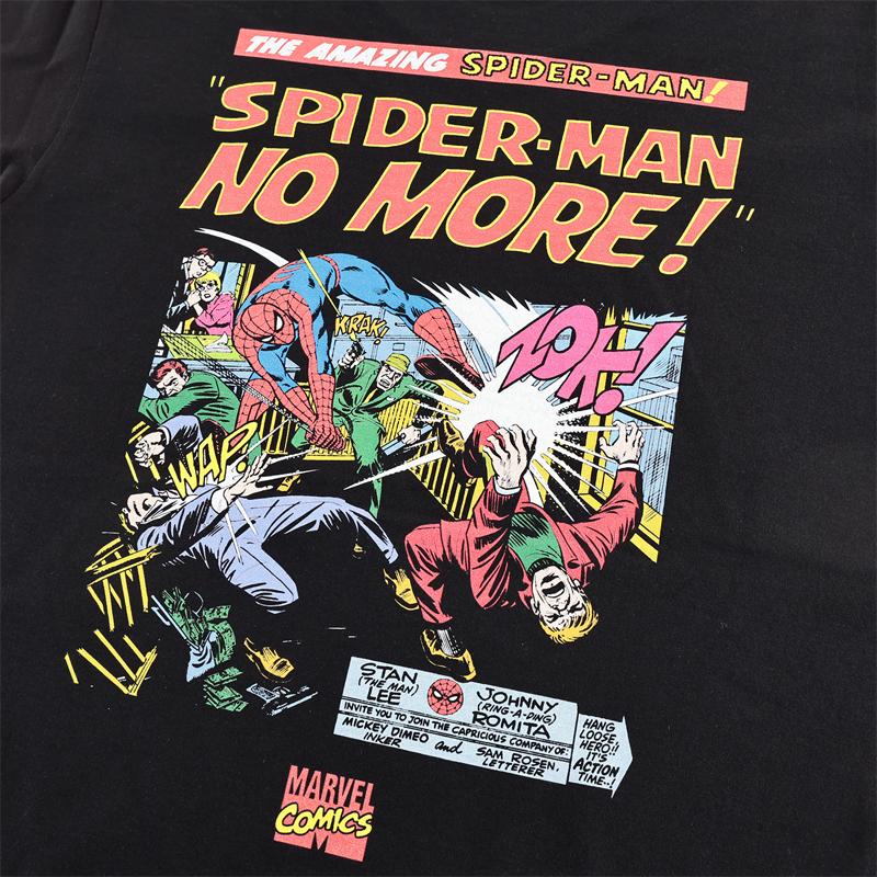 スパイダーマン MARVEL マーベル Ｔシャツ メンズ アベンジャーズ 半袖 レディース キャラクター アメコミ グッズ アイアンマン ベノム プレゼント｜eversoul｜03