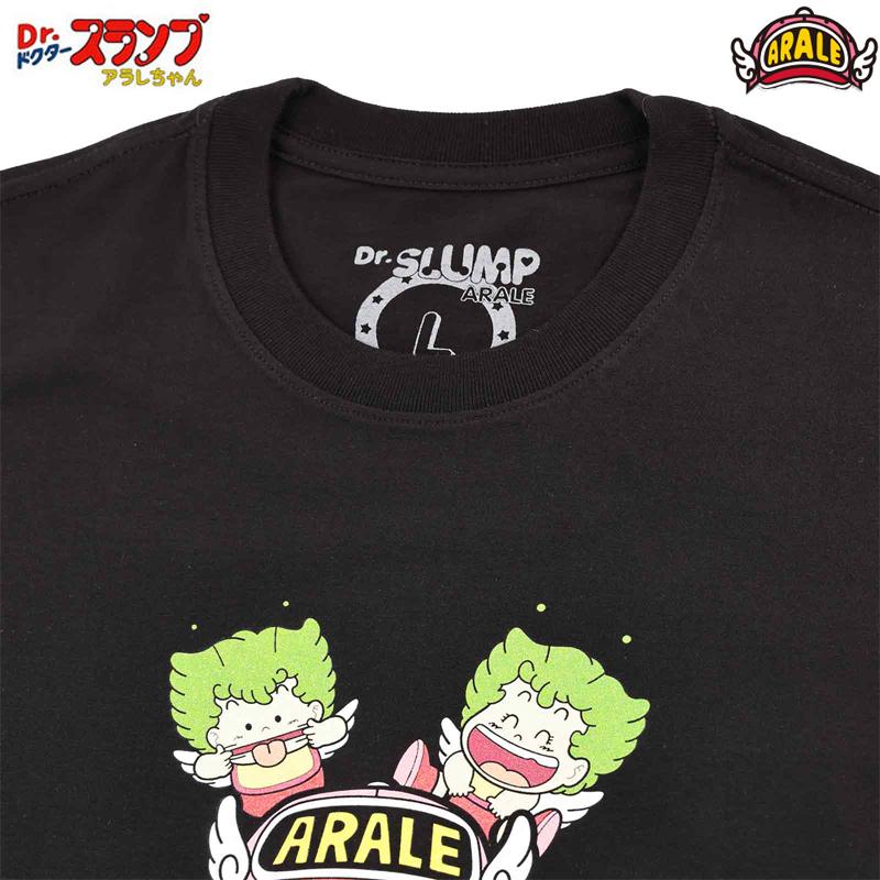 ドクタースランプ アラレちゃん Ｔシャツ メンズ アニメ 半袖 レディース ブラック キャラクター グッズ 可愛い コレクター がっちゃん プレゼント ペアルック | ブランド登録なし | 06