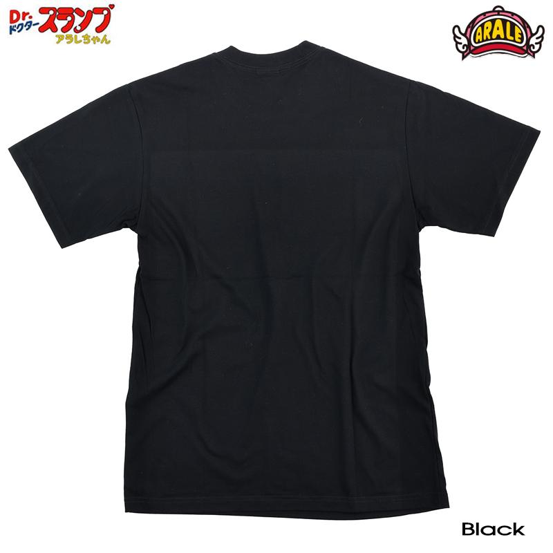 ドクタースランプ アラレちゃん Ｔシャツ メンズ アニメ 半袖 レディース ブラック キャラクター グッズ 可愛い コレクター がっちゃん プレゼント ペアルック | ブランド登録なし | 07