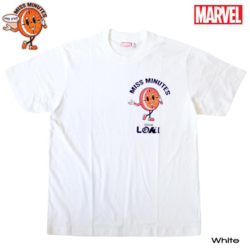 MARVEL マーベル LOKI Tシャツ ミスミニッツ ロキ メンズ 半袖 アメコミ キャラクター グッズ ムーンナイト ファルコン ハルク ギフト プレゼント | MARVEL | 03