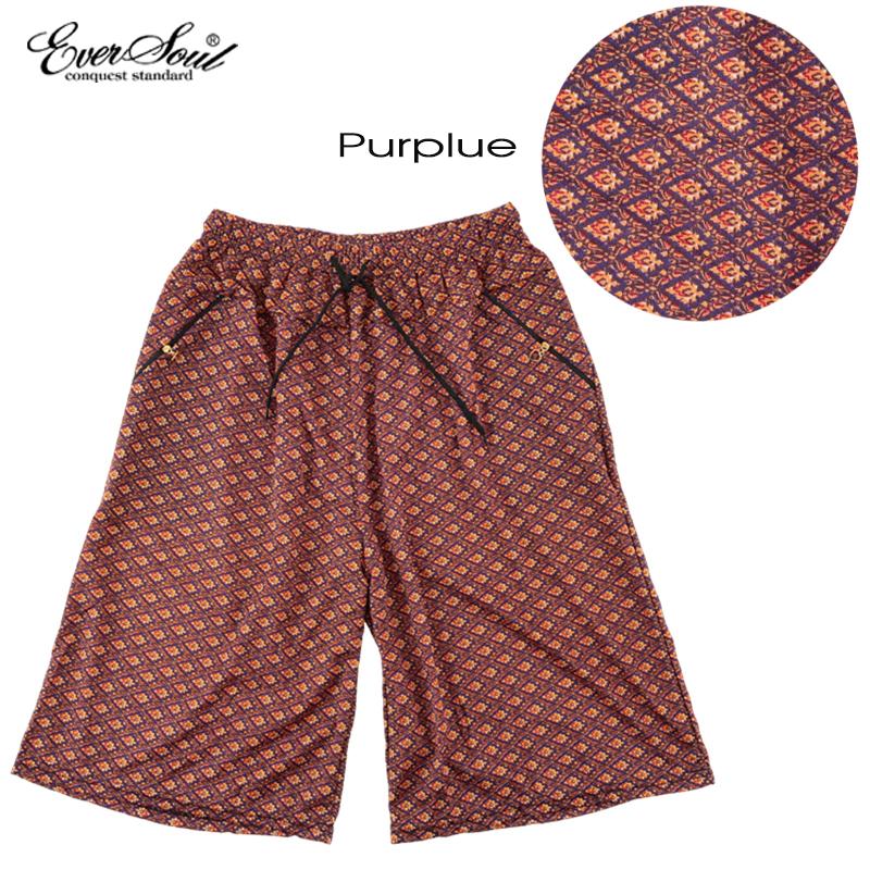 ガウチョパンツ レディース リラックスパンツ ルームウェア ワイドパンツ レディース きれいめ 部屋着 ボトムス ジオメトリック バギー スカンツ  ゆったり | ブランド登録なし | 02