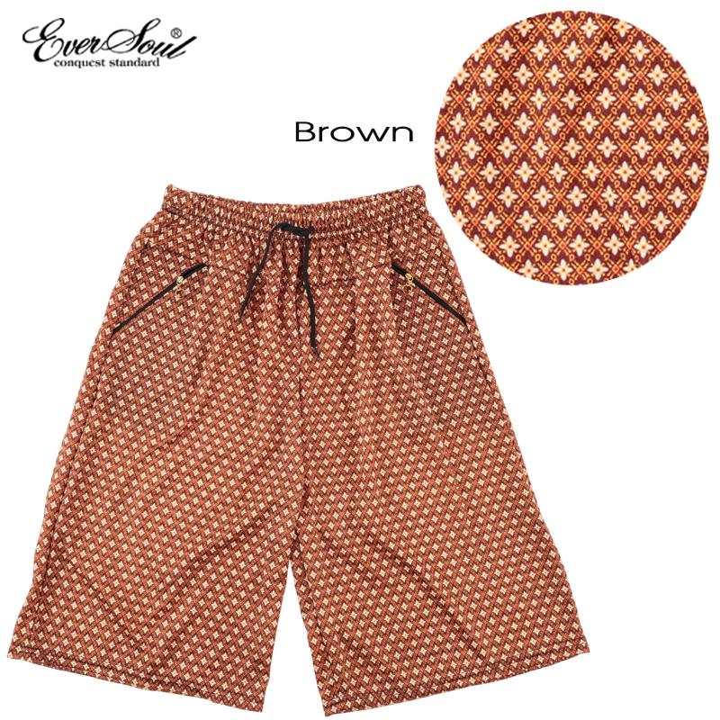 ガウチョパンツ レディース リラックスパンツ ルームウェア ワイドパンツ レディース きれいめ 部屋着 ボトムス ジオメトリック バギー スカンツ  ゆったり | ブランド登録なし | 06