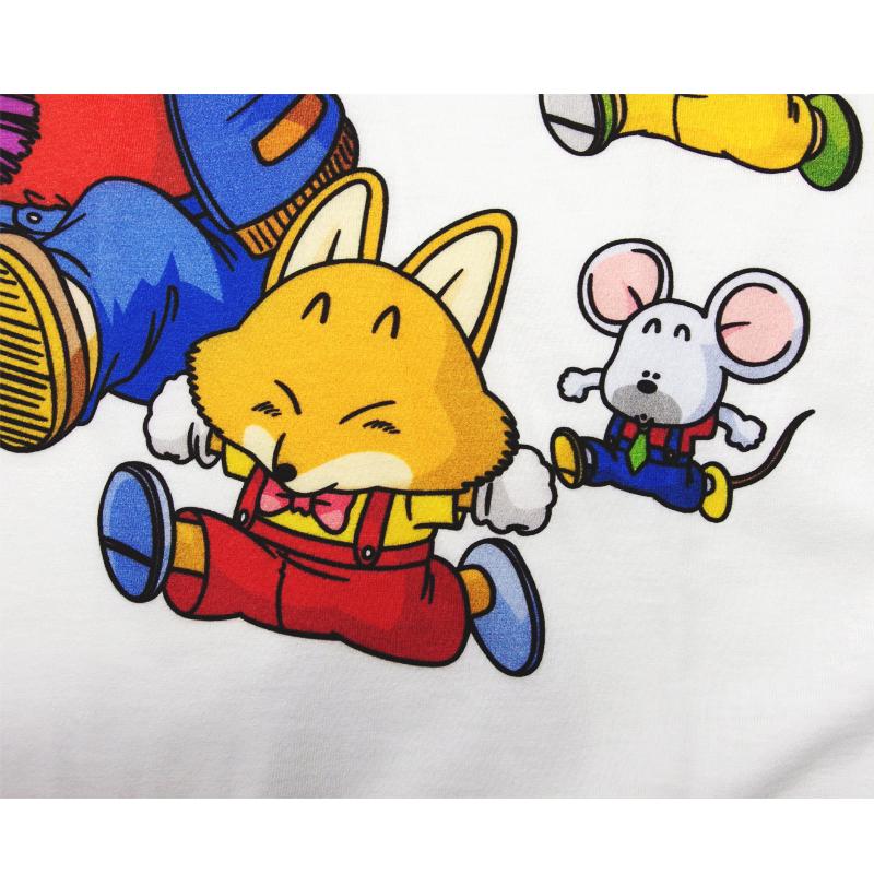 ドクタースランプ アラレちゃん Ｔシャツ メンズ アニメ 半袖 レディース ホワイト キャラクター グッズ 可愛い コレクター がっちゃん プレゼント ペアルック | ブランド登録なし | 06