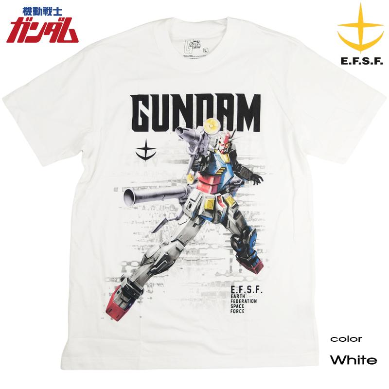 機動戦士ガンダム Tシャツ 半袖 RX-78-2 GUNDAM ジオング 地球 機動戦士ガンダム Tシャツ 半袖 RX-78-2 GUNDAM ジオング 地球