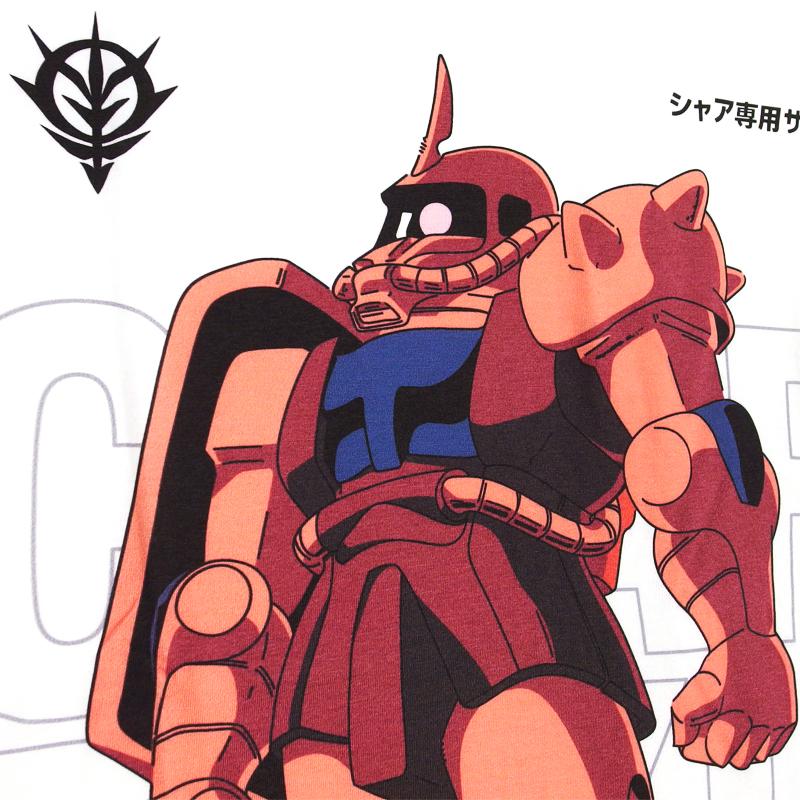 機動戦士ガンダム シャア専用 ザク Tシャツ GUNDAM ガンダム メンズ