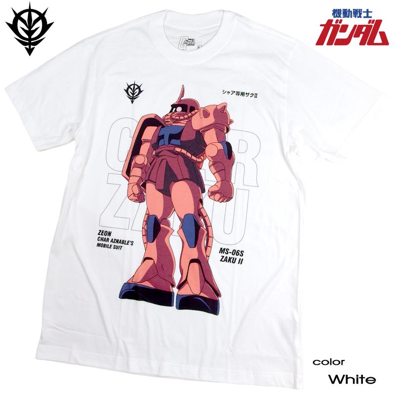 機動戦士ガンダム シャア専用 ザク Tシャツ GUNDAM ガンダム 機動戦士ガンダム シャア専用 ザク Tシャツ GUNDAM ガンダム