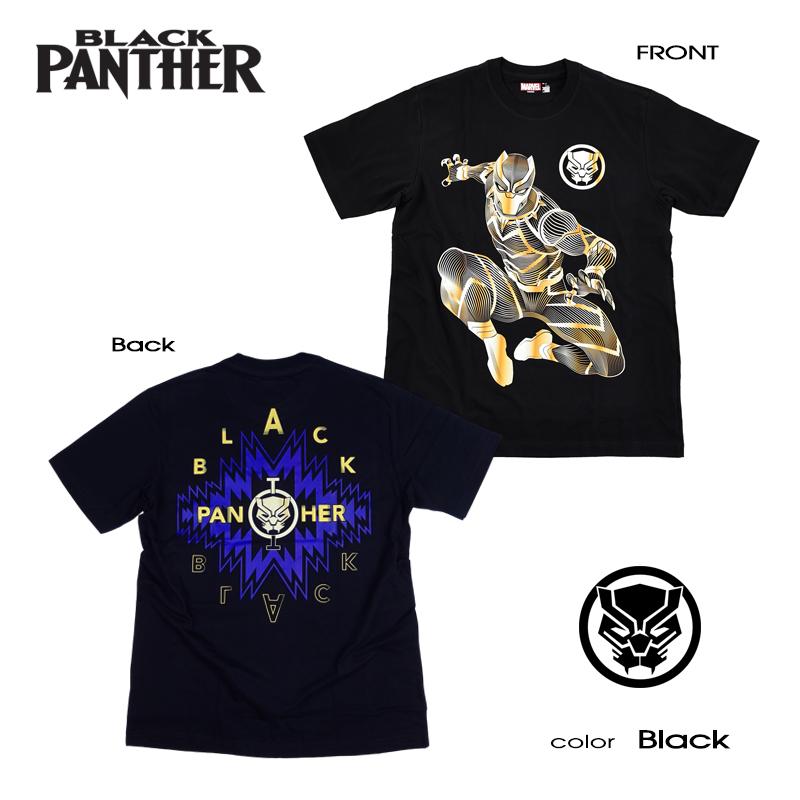 MARVEL（マーベル） ブラックパンサー Tシャツ メンズ 半袖 レディース