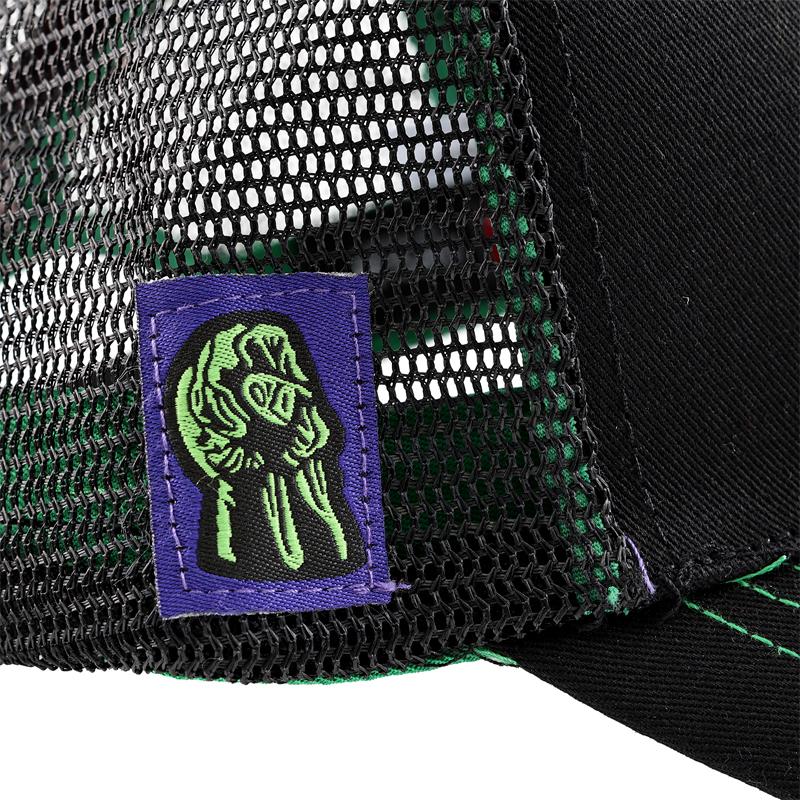 ハルク メッシュキャップ メンズ CAP レディース  帽子 マーベル MARVEL キャラクター グッズ ベースボールキャップ ヴェノム スパイダーマン ワッペン刺繍 黒 | MARVEL | 06