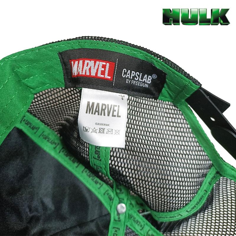 ハルク メッシュキャップ メンズ CAP レディース  帽子 マーベル MARVEL キャラクター グッズ ベースボールキャップ ヴェノム スパイダーマン ワッペン刺繍 黒 | MARVEL | 08