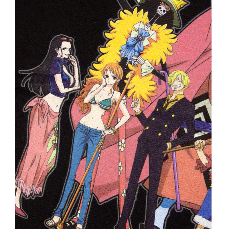 ONE PIECE Tシャツ ワンピース 半袖 ルフィ サンジ ゾロ ナミ ロビン