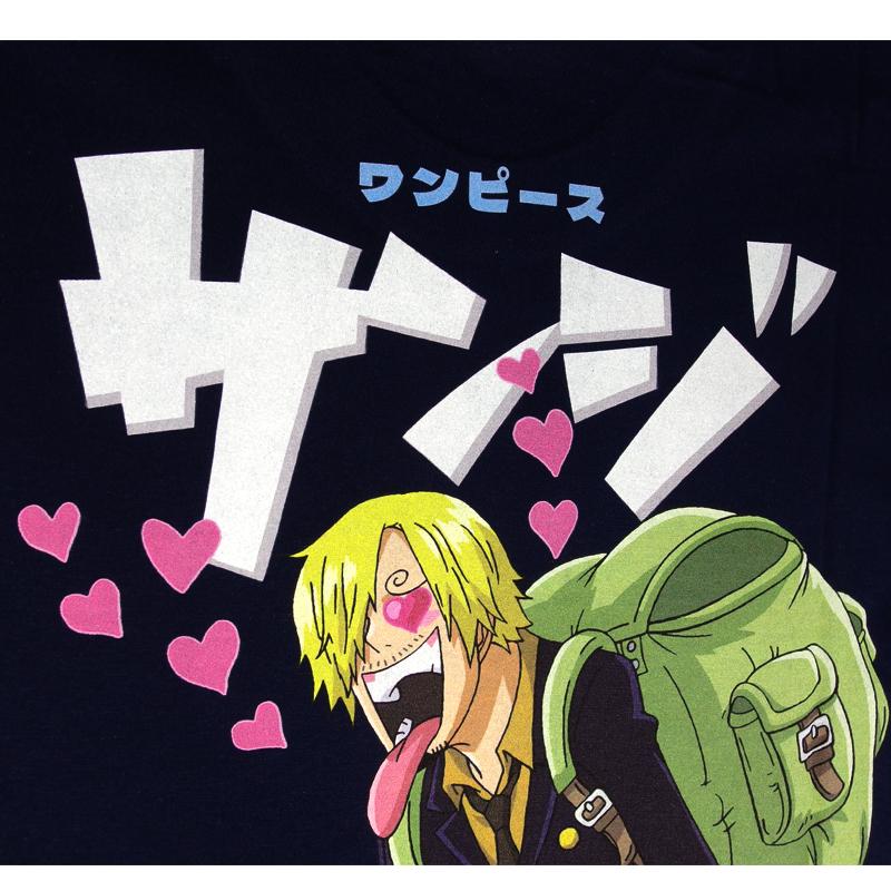 ONE PIECE Tシャツ ワンピース 半袖 ルフィ サンジ ゾロ ナミ ロビン