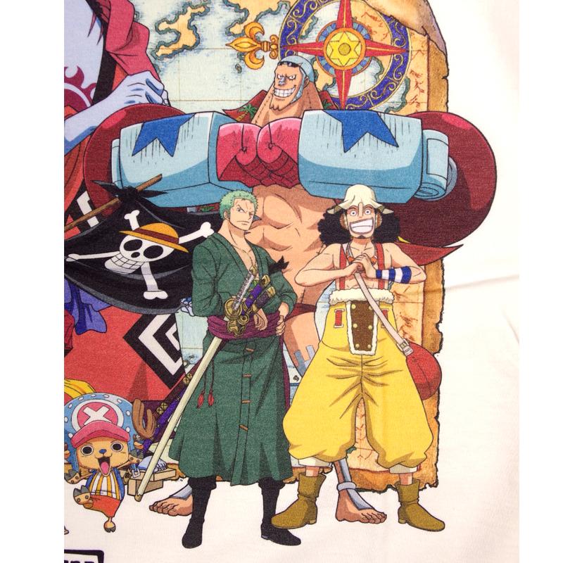 ONE PIECE Tシャツ ワンピース 半袖 ルフィ サンジ ゾロ ナミ ロビン チョッパー ブルック サニー号 ウソップ メンズ アニメ グッズ レディース 麦わら海賊団 | ブランド登録なし | 07