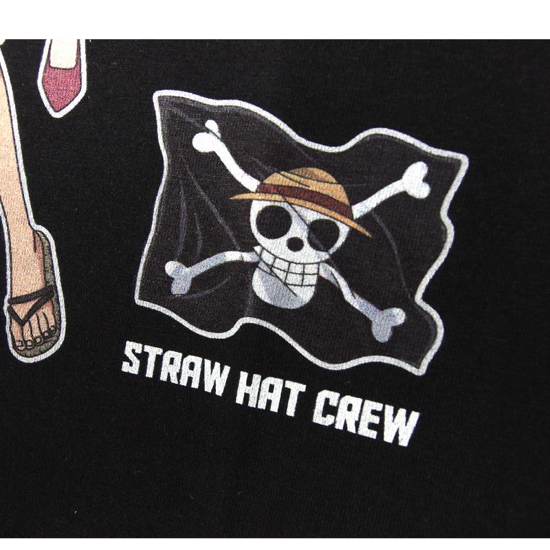 ONE PIECE Tシャツ ワンピース 半袖 ルフィ サンジ ゾロ ナミ ロビン