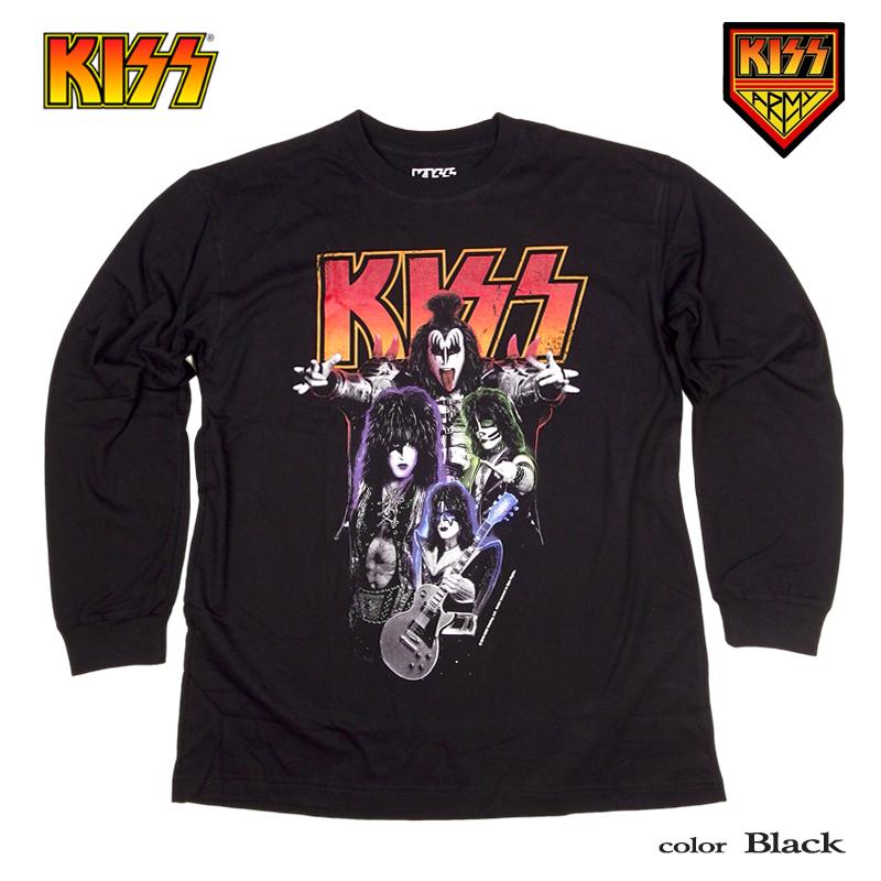 TM NETWORK ARENA 8￼8 長袖Tシャツ KISS JAPAN￼ KISS ロンT kiss 長袖Tシャツ メンズ バンドT キッス レディース リブ