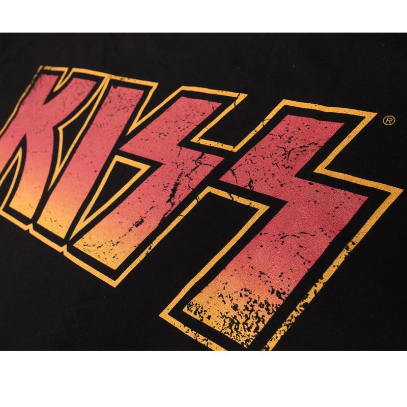 KISS ロンT kiss 長袖Tシャツ メンズ バンドT キッス レディース リブ