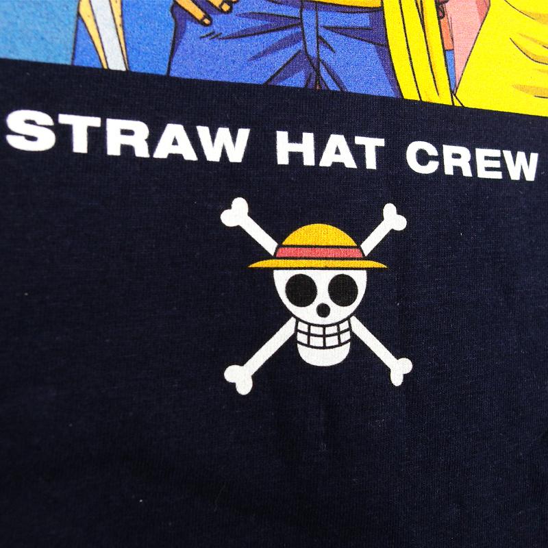 ONE PIECE Tシャツ ワンピース 半袖 ルフィ サンジ ゾロ ナミ ロビン チョッパー ブルック フランキー ウソップ メンズ アニメ グッズ レディース 麦わら海賊団 | ブランド登録なし | 08