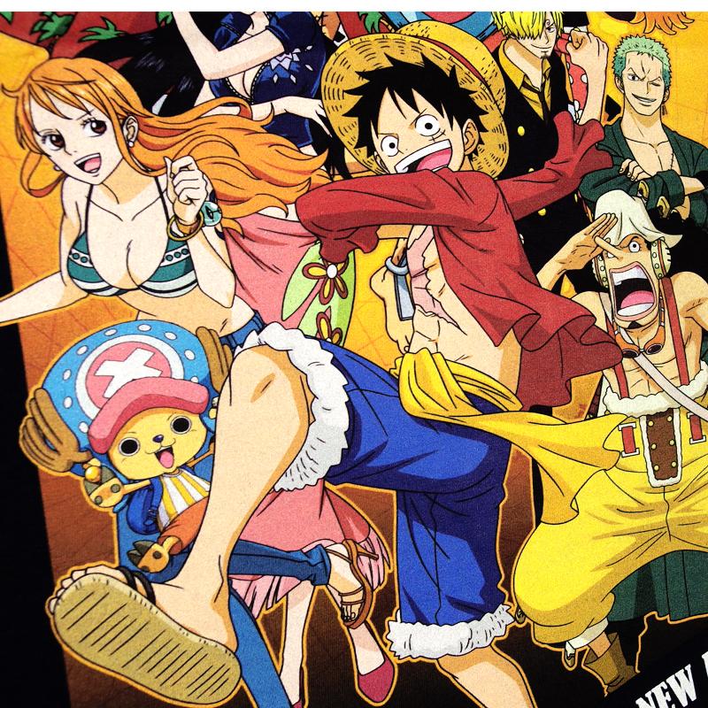 ONE PIECE Tシャツ ワンピース 半袖 ルフィ サンジ ゾロ ナミ ロビン