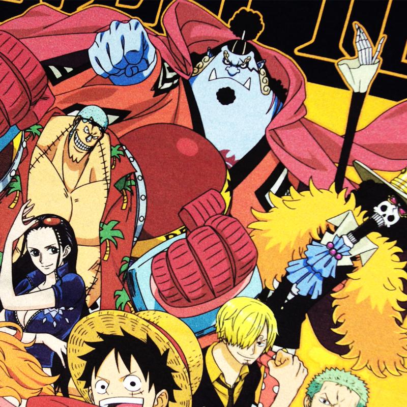 ONE PIECE Tシャツ ワンピース 半袖 ルフィ サンジ ゾロ ナミ ロビン