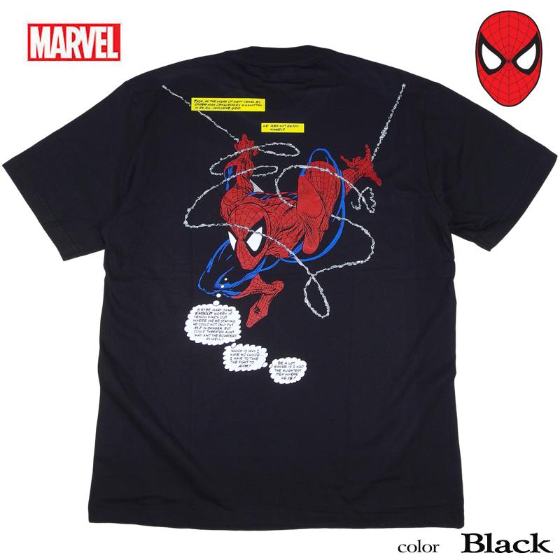 MARVEL（マーベル） スパイダーマン Tシャツ メンズ 半袖 レディース