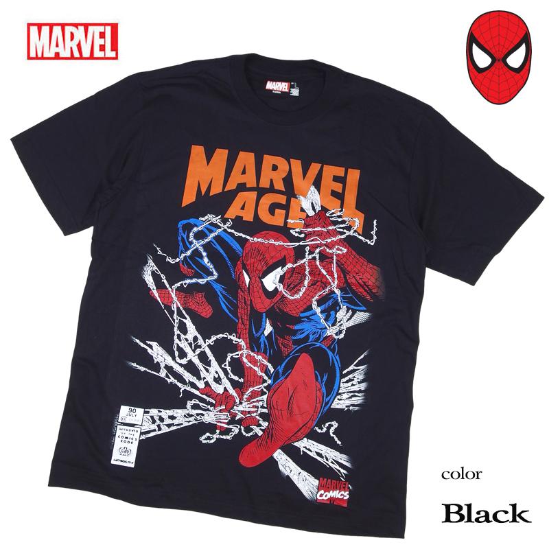 MARVEL（マーベル） スパイダーマン Tシャツ メンズ 半袖 レディース