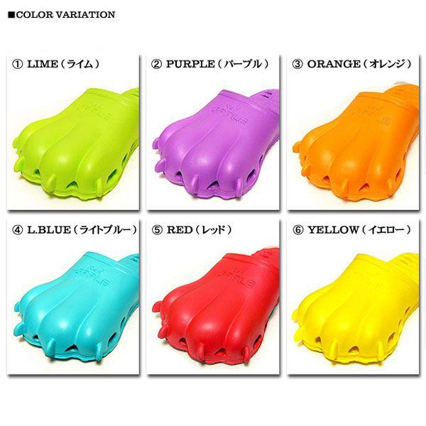 サンダル レディース スリッパ ネコ足 ビーチサンダル かいじゅう メンズ グッズ 夏 可愛い 面白い ベランダ用 キッズ 子供 親子 ペアルック キャンプ | ブランド登録なし | 03