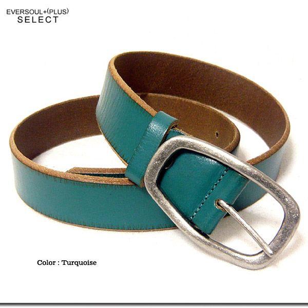 ベルト メンズ 本革 カラー レザー シンプル 牛革 メンズベルト 革 ピンク ベージュ ビジネス カジュアル |  | 01