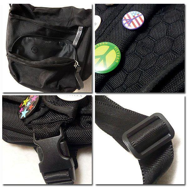 美品　ブルーフバゲージ ブラック ショルダーバッグ　RUSH バックパック 美品 ブルーフバゲージ ブラック ショルダーバッグ RUSH バック