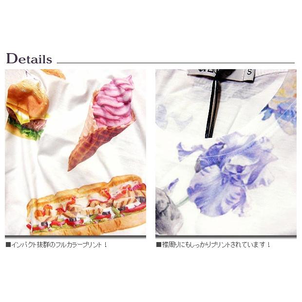 総柄 Ｔシャツ 半袖 メンズ スカル プリント 派手 シャツ ヒップホップ ダンス ビジュアル系 衣装 原宿系 | ブランド登録なし | 08