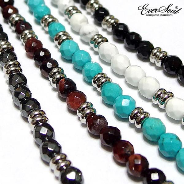 ネックレス 天然石 メンズ アクセサリー おしゃれ シルバー チャーム  