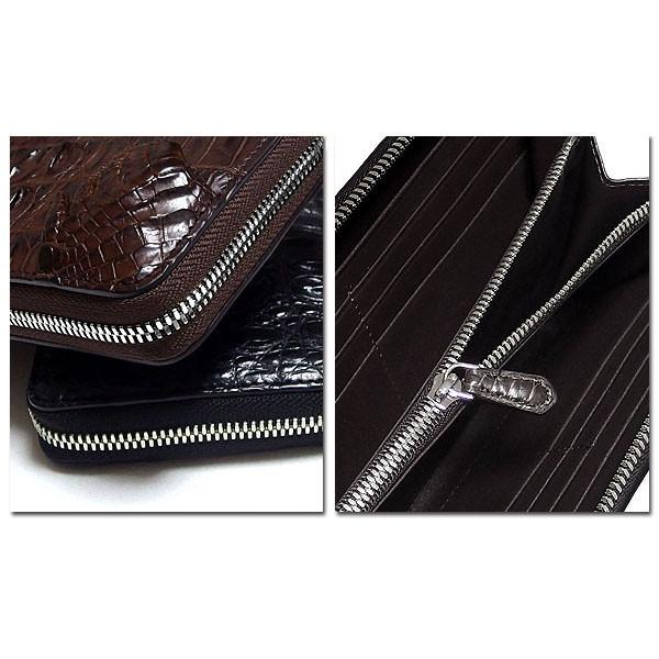 ワニ革 本革 クロコダイル 爪 財布 長財布 レザー ラウンド ワニ革 本革 クロコダイル 爪 財布 長財布 レザー ラウンド