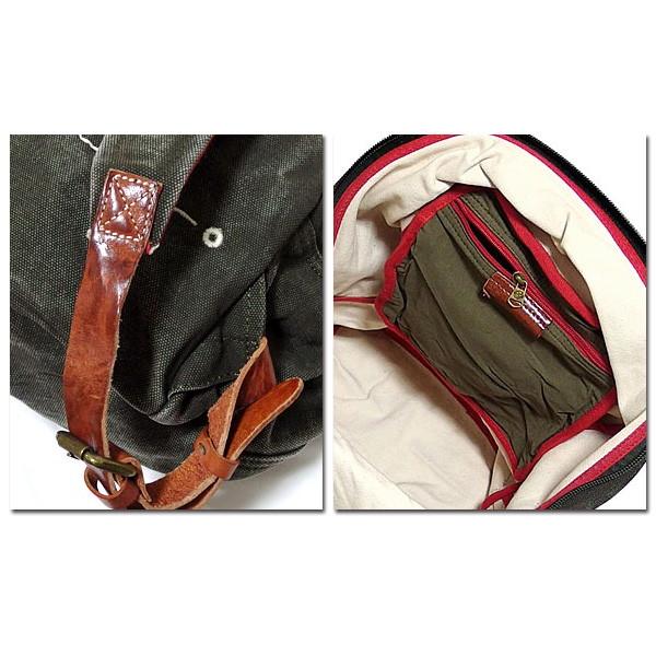 リュックサック デイバッグ レザー 革 メンズ ミリタリー リュック