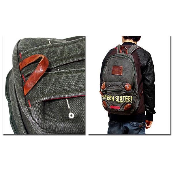 リュックサック デイバッグ レザー 革 メンズ ミリタリー リュック