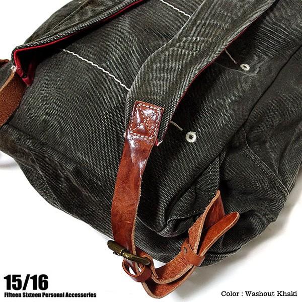 リュックサック デイバッグ レザー 革 メンズ ミリタリー リュック おしゃれ バックパック ビンテージ カーキ キャンバス |  | 07