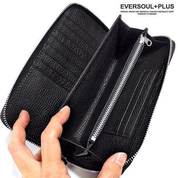 財布 長財布 メンズ 本革 パイソン ヘビ 蛇 革 ラウンドファスナー ロングウォレット 金 ゴールド 金箔 送料無料 |  | 07