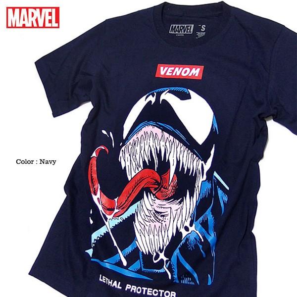 マーベル ｔシャツ ボックスロゴ 半袖 スパイダーマン ベノム ヴェノム プリント キャラクター Marvel Tシャツ グッズ メンズ キャラクター ネイビー Eplus736 Eversoul Plus Version Y 通販 Yahoo ショッピング