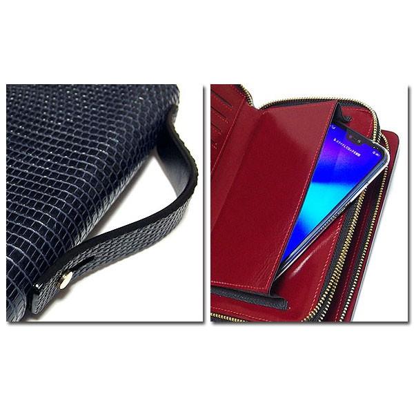 セカンドバッグ 本革 メンズ リザード トカゲ 牛革 レザー 財布 ウォレット おしゃれ ラウンドファスナー 革 小銭入れ スマホ |  | 12