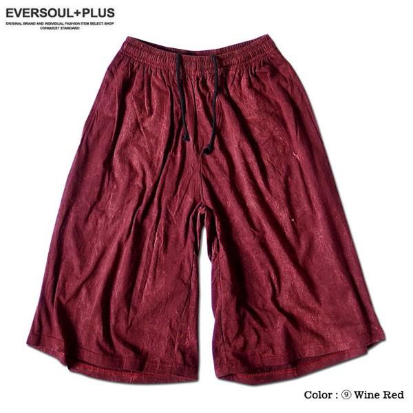 ハーフパンツ メンズ ワイドパンツ レディース ショートパンツ フレア