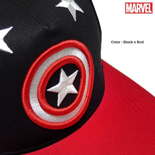 MARVEL キャプテンアメリカ 帽子 マーベル ストリートキャップ