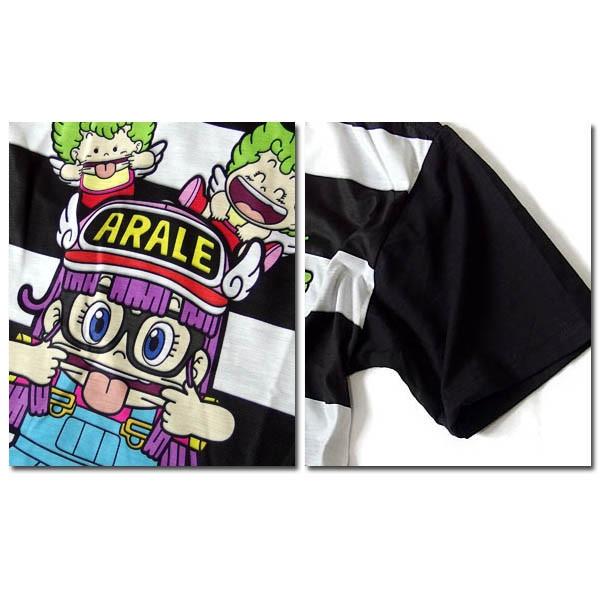 ドクタースランプ アラレちゃん ｔシャツ ボーダー フルカラー メンズ プリント アニメ 半袖 原宿系 オタク キャラクター 可愛い Eplus852 Eversoul Plus Version Y 通販 Yahoo ショッピング
