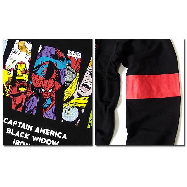 スパイダーマン ロンT 長袖 MARVEL マーベル MARVEL マーベル ロンT メンズ 長袖 カットソー ロゴ 厚手