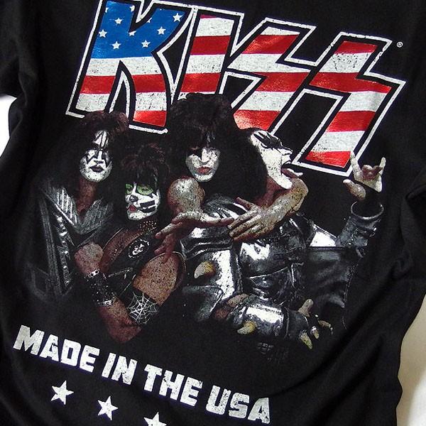 KISS メンバー Tシャツ 黒 楽天市場】【KISS APPAREL 正規品 】kiss Tシャツ メンズ