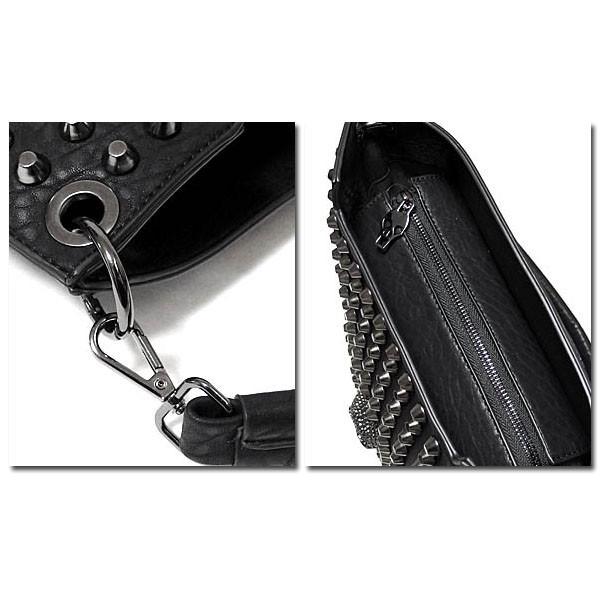 ハンドバッグ レディース メンズ ユニセックス スタッズ スカル フェイクレザー 2WAY ショルダーバッグ ブラック 黒 ビジュアル系 原宿系 ゴシック |  | 08