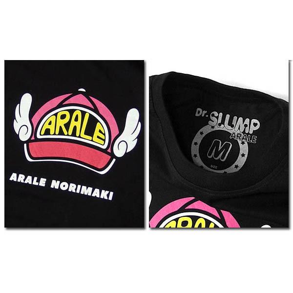 ドクタースランプ アラレちゃん Ｔシャツ メンズ プリント アニメ 半袖 ブラック 黒 キャラクター 可愛い 原宿系 OTAKU あられちゃん |  | 06
