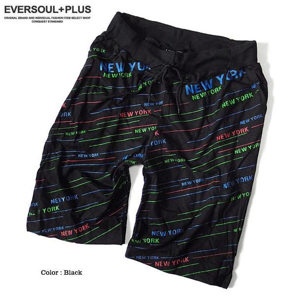 ショートパンツ ハーフパンツ メンズ ブラック 黒 コットン 派手 ショートパンツ ハーフパンツ メンズ ブラック 黒 コットン 派手