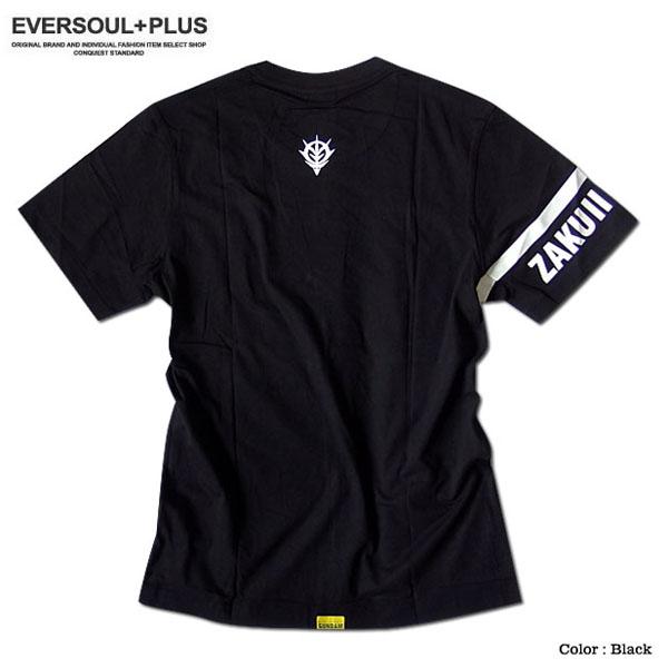 シャア専用 ザク ガンダム ｔシャツ メンズ グッズ 機動戦士ガンダム シャアザク プリント 逆輸入 アニメ 原宿系 Otaku ブラック 黒 Eplus942 Eversoul Plus Version Y 通販 Yahoo ショッピング