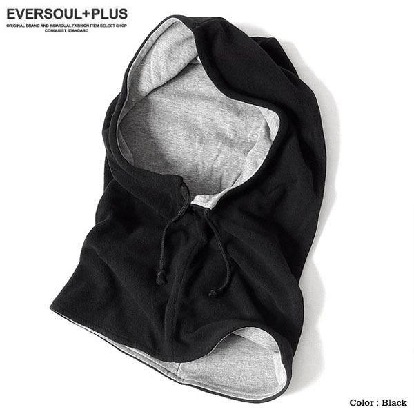 2枚セット バラクラバ ネックウォーマー フルフェイスマスク リバーシブル フリース フード アウトドア 自転車 ウォーキング 暖かい フェイスガード スヌード | ブランド登録なし | 04