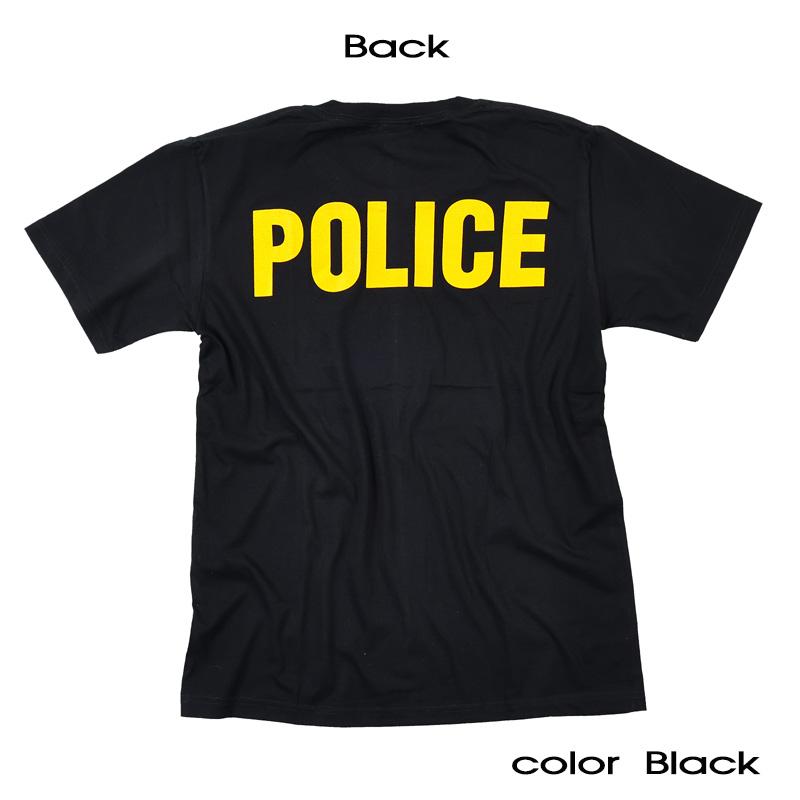 Tシャツ 半袖 メンズ おもしろTシャツ レディース POLICE ポリス 警察